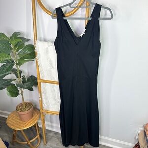 FRAME Savannah Knit Dress Noir Black sz XS